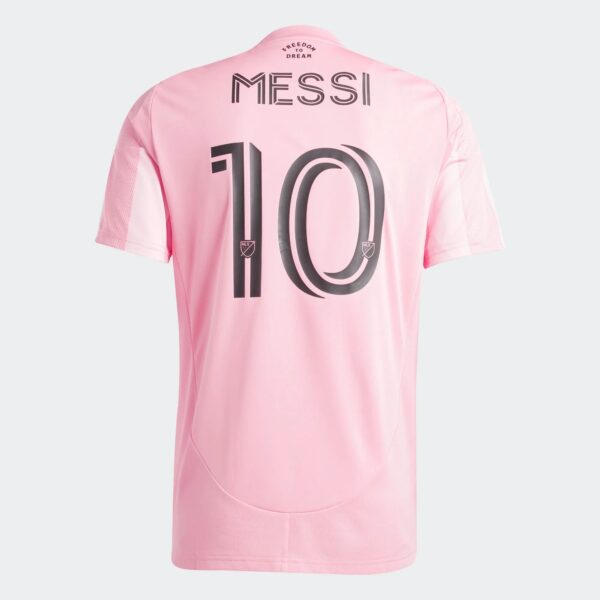 Maillot Inter Miami Domicile Messi N°10 Homme 2025/26 Rose - Image 5