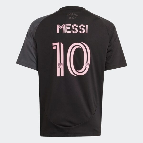Maillot Inter Miami Extérieur Messi N°10 Junior 2025/26 Noir - Image 5