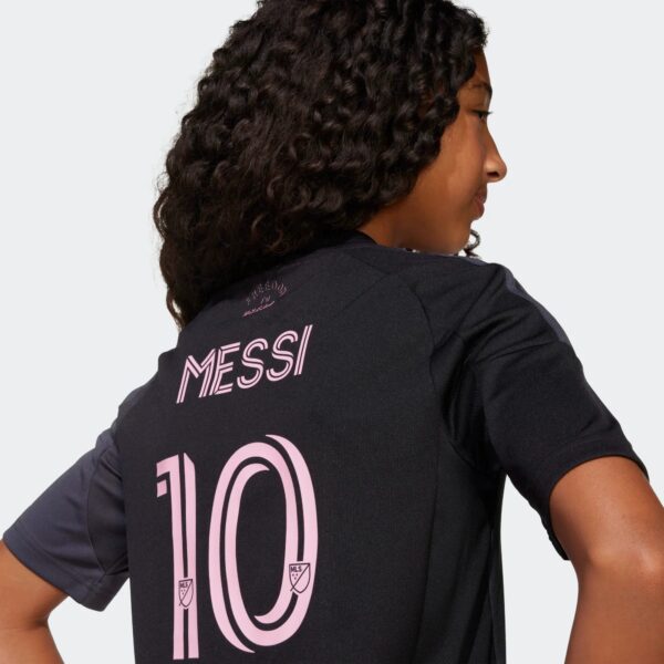 Maillot Inter Miami Extérieur Messi N°10 Junior 2025/26 Noir - Image 7