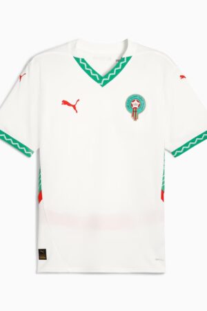 Maillot Maroc Extérieur Homme 2025 Blanc
