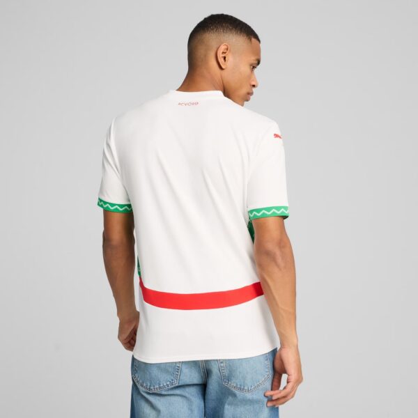 Maillot Maroc Extérieur Homme 2025 Blanc - Image 5