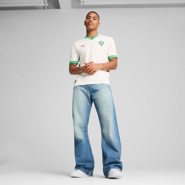 Maillot Maroc Extérieur Homme 2025 Blanc - Image 6