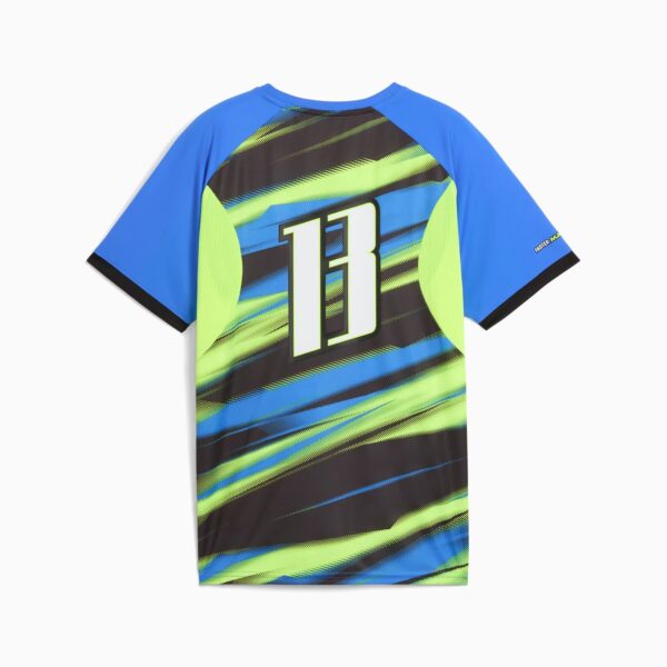 Maillot OM Faster Training Junior 2025 Bleu/Vert - Image 4