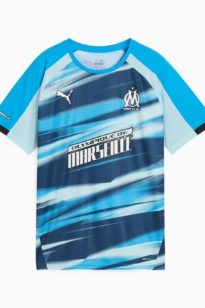 Maillot OM Faster Training Junior 2025 Bleu