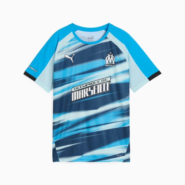 Maillot OM Faster Training Junior 2025 Bleu