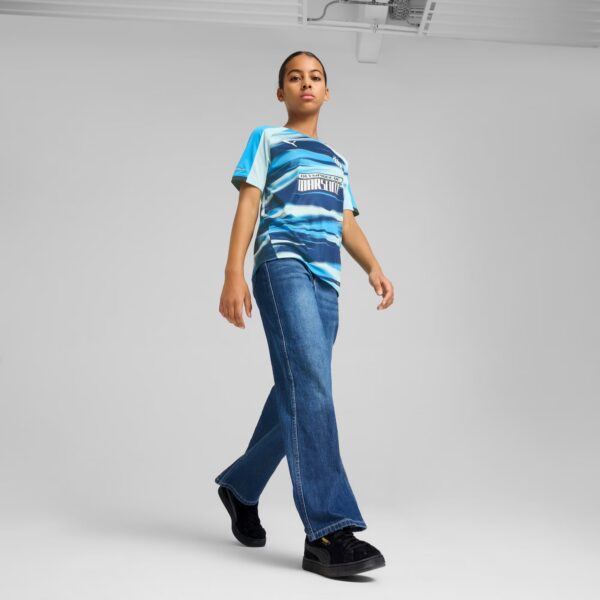 Maillot OM Faster Training Junior 2025 Bleu - Image 6