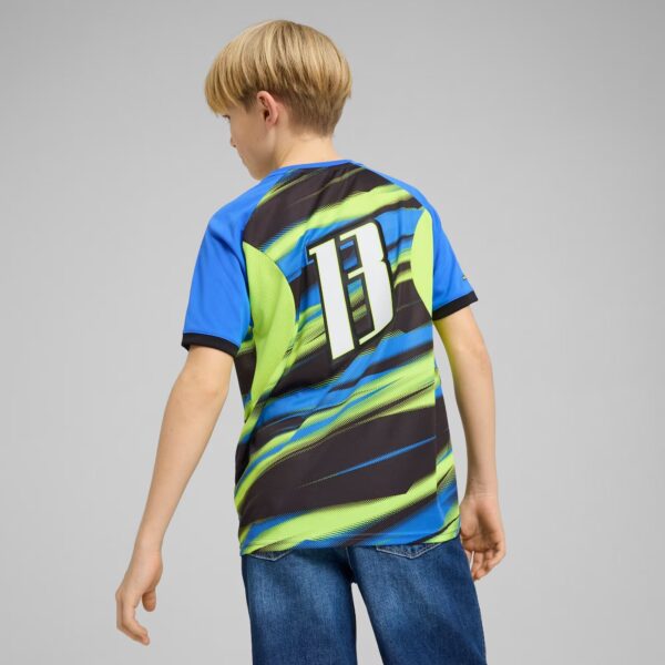 Maillot OM Faster Training Junior 2025 Bleu/Vert - Image 5