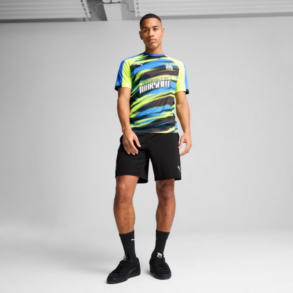 Maillot OM Faster Training Adulte 2025 Bleu/Vert - Image 7