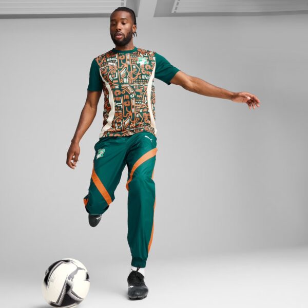 Maillot Côte d'Ivoire Pre-match Homme 2025 Vert - Image 7