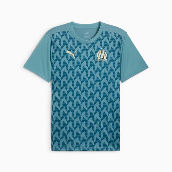 Maillot OM Pre-match Homme 2024/25 Bleu-Vert