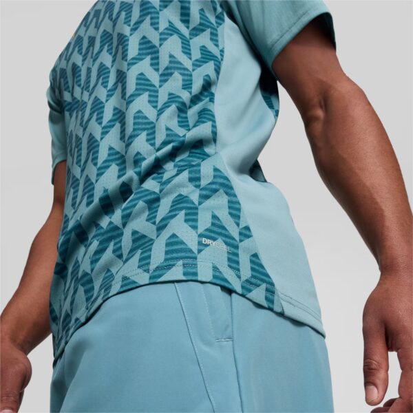 Maillot OM Pre-match Homme 2024/25 Bleu-Vert - Image 6