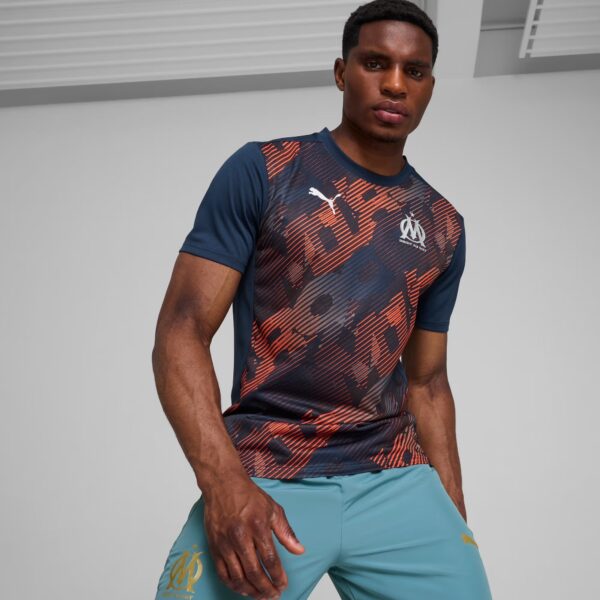 Maillot OM Pre-match Homme 2024/25 Orange - Image 2