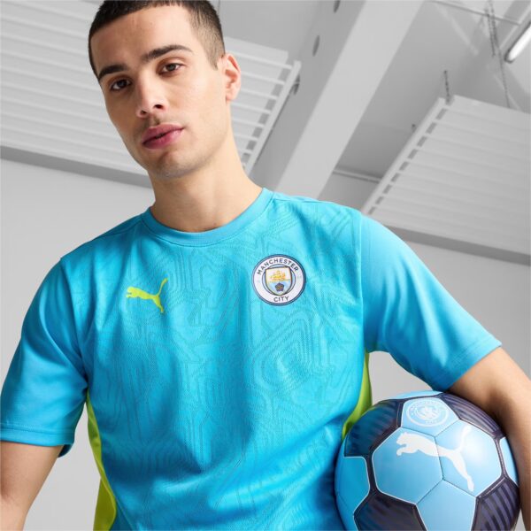 Maillot Manchester City Training Homme 2024/25 Bleu Ciel - Image 3
