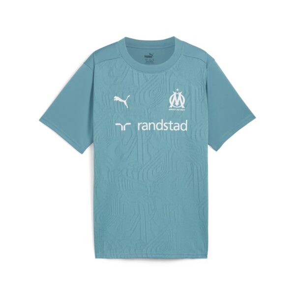 Maillot OM Training Junior 2024/25 Bleu-Vert