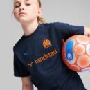 Maillot OM Training Junior 2024/25 Bleu Nuit