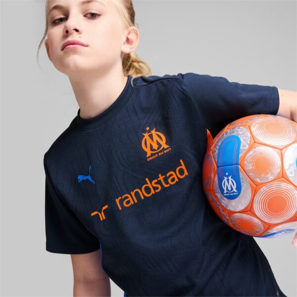 Maillot OM Training Junior 2024/25 Bleu Nuit - Image 3