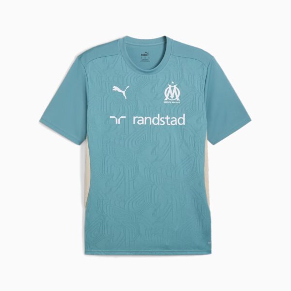 Maillot OM Training Homme 2024/25 Bleu-Vert