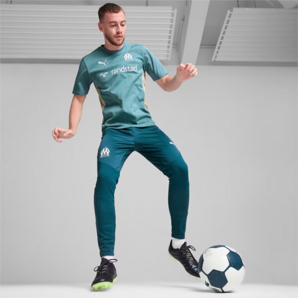 Maillot OM Training Homme 2024/25 Bleu-Vert - Image 7