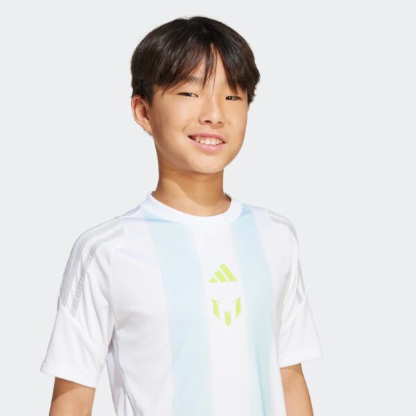 Maillot Adidas Messi Training Junior 2025 Blanc/Bleu - Image 3