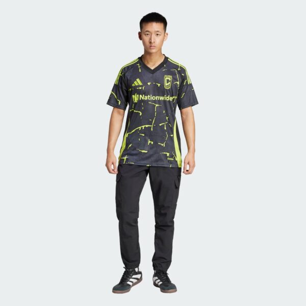 Maillot Columbus Crew Extérieur Homme 2025/26 Noir - Image 8