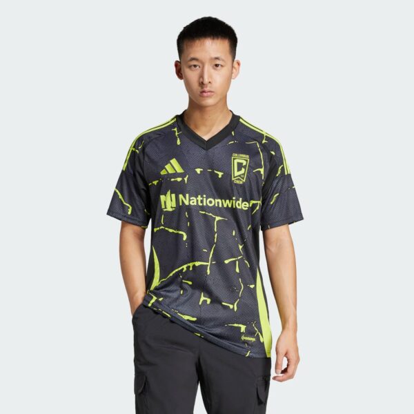 Maillot Columbus Crew Extérieur Homme 2025/26 Noir - Image 2