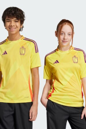 Maillot Belgique Extérieur (Équipe féminine) Junior 2025/26 Jaune