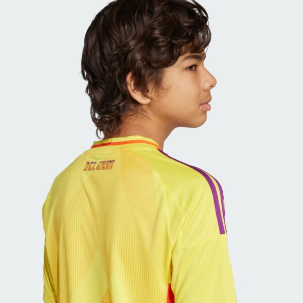 Maillot Belgique Extérieur (Équipe féminine) Junior 2025/26 Jaune - Image 4