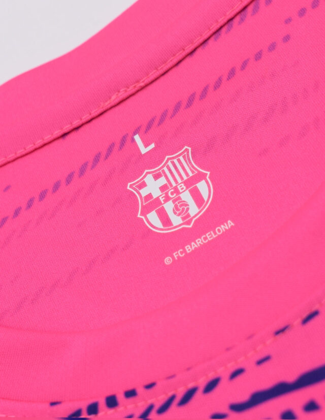 Maillot FC Barcelone Training Fan Homme 2025 Rose - Image 4