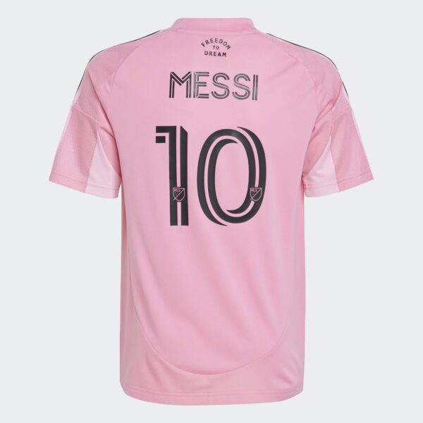Maillot Inter Miami Domicile Messi N°10 Junior 2025/26 Rose