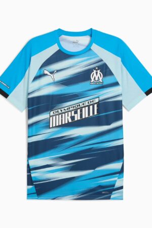 Maillot OM Faster Training Adulte 2025 Bleu