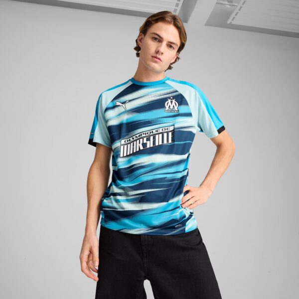 Maillot OM Faster Training Adulte 2025 Bleu - Image 2
