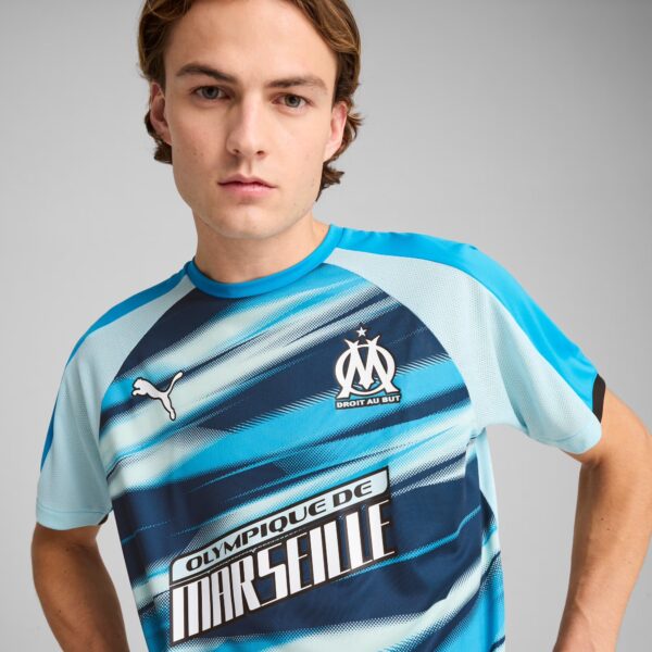 Maillot OM Faster Training Adulte 2025 Bleu - Image 3