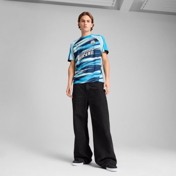 Maillot OM Faster Training Adulte 2025 Bleu - Image 7