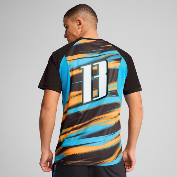 Maillot OM Faster Training Adulte 2025 Bleu/Orange - Image 5