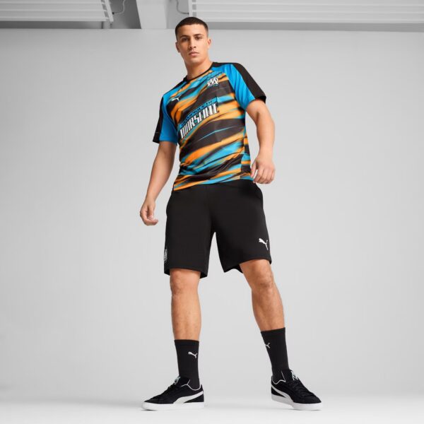 Maillot OM Faster Training Adulte 2025 Bleu/Orange - Image 7