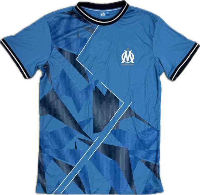 Maillot OM Logo Adulte 2025 Bleu