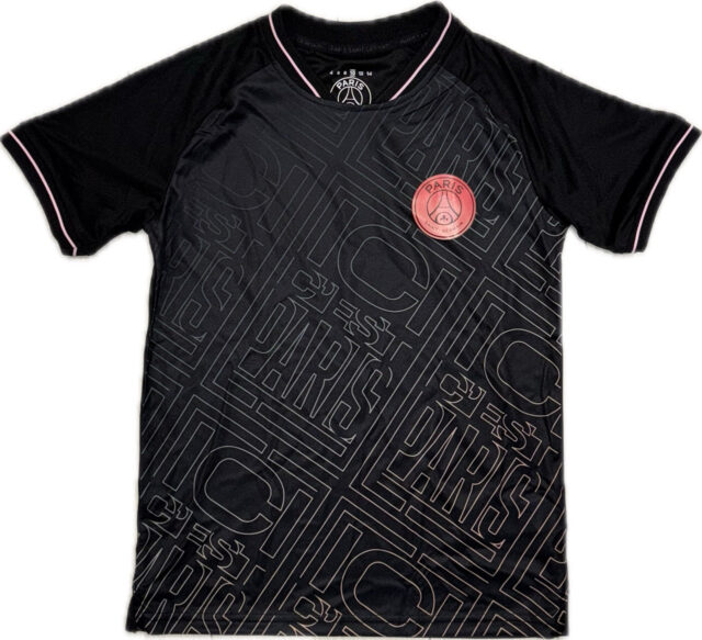 Maillot Paris Saint-Germain Sublimé Junior 2025 Noir ( PSG )