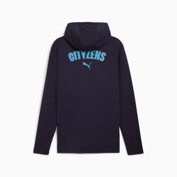 Veste à Capuche Manchester City Casuals Homme 2024/25 Bleu Nuit - Image 5