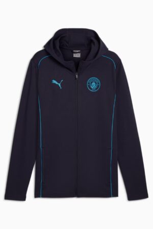 Veste à Capuche Manchester City Casuals Homme 2024/25 Bleu Nuit