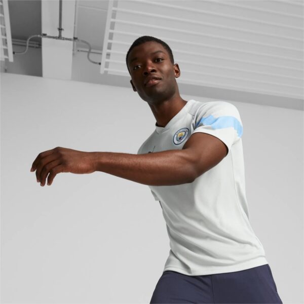 Maillot Manchester City Training Homme 2022/23 Gris - Image 4