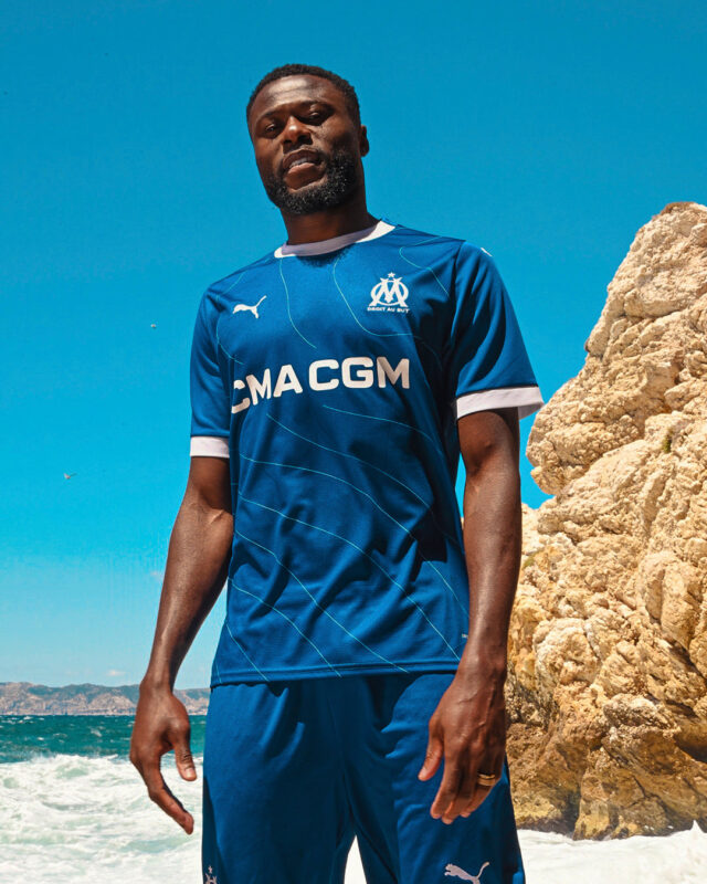 Maillot OM Extérieur Homme 2023/24 Bleu - Image 2