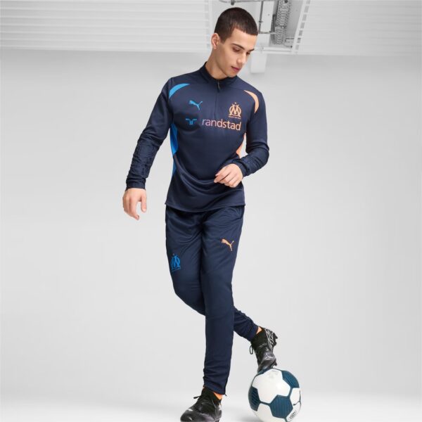 Pantalon OM Training Homme 2024/25 Bleu Nuit - Image 7