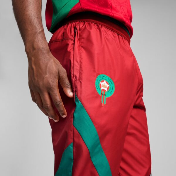 Pantalon Maroc Pre-match Homme 2025 Rouge - Image 4