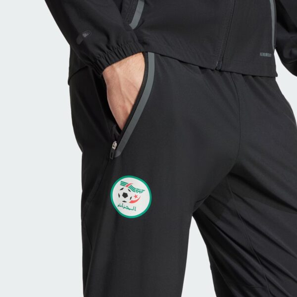 Pantalon Algérie Tiro 2025 Competition Vis Tech Noir - Image 3