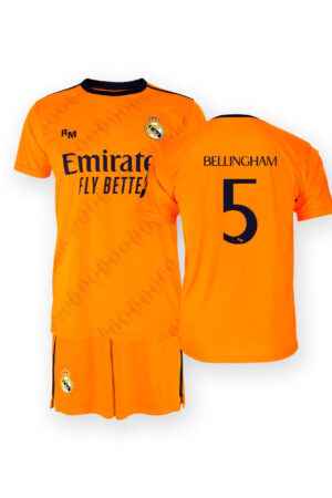 Kit Real Madrid Junior Extérieur Bellingham 2024/25 Replica