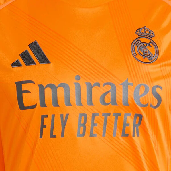Maillot Real Madrid Extérieur Homme 2024/25 Orange ( HP ) - Image 3