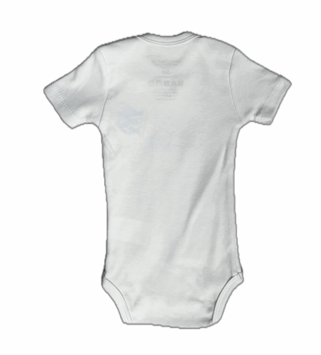 Body OM Fan Bébé Blanc 2024 - Image 2