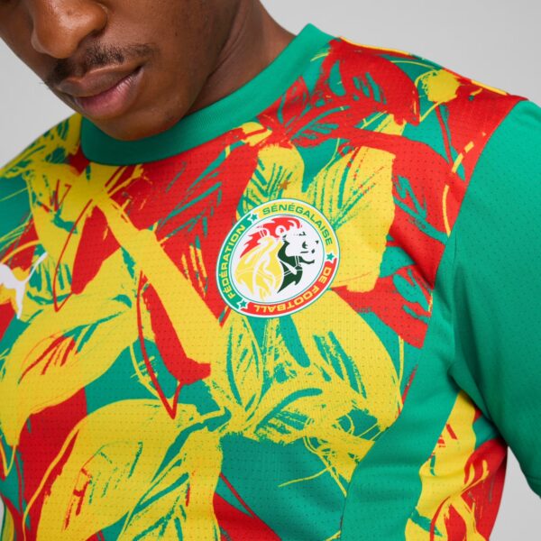 Maillot Sénégal Pre-match Homme 2025 Vert - Image 3