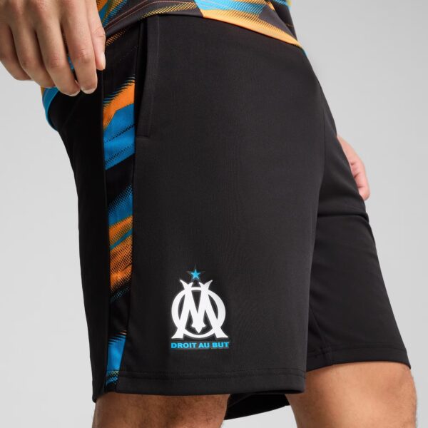 Short OM Training Faster Homme 2025 Noir/Bleu/Orange - Image 4