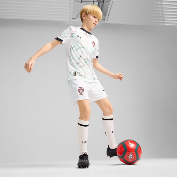 Short Portugal Extérieur Junior 2025/26 Blanc - Image 6